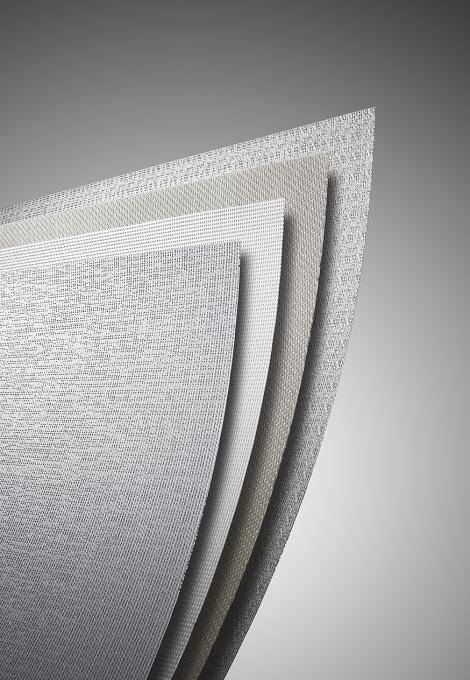 Illustration échantillons de différents types de tissus