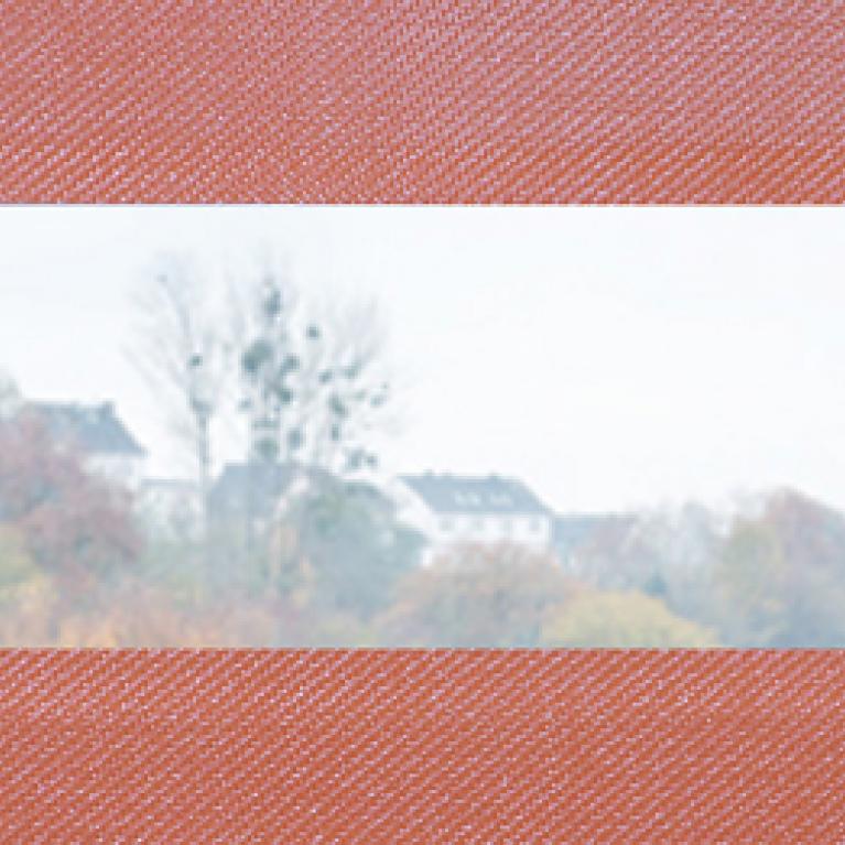 Toiles avec fenêtre transparente ROMA Échantillon, vue détaillée toiles combinées avec fenêtre transparente