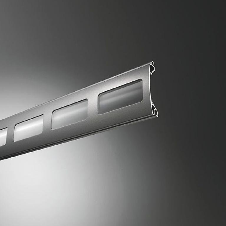 Détail - échantillon lame hublot pour portes de garage