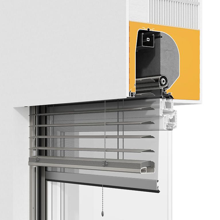 Vue modèle systèmes bloc-baie ROMA PURO